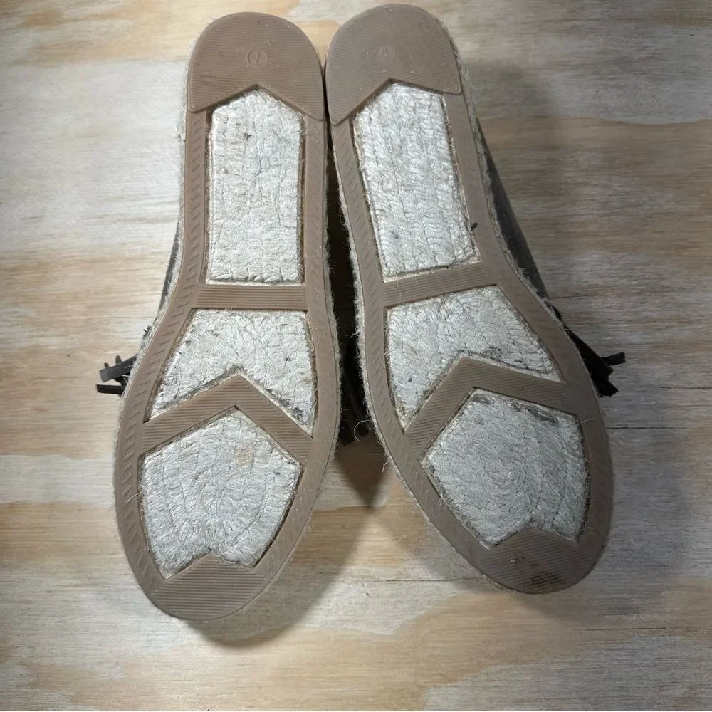 Marc Fisher Gray Espadrilles